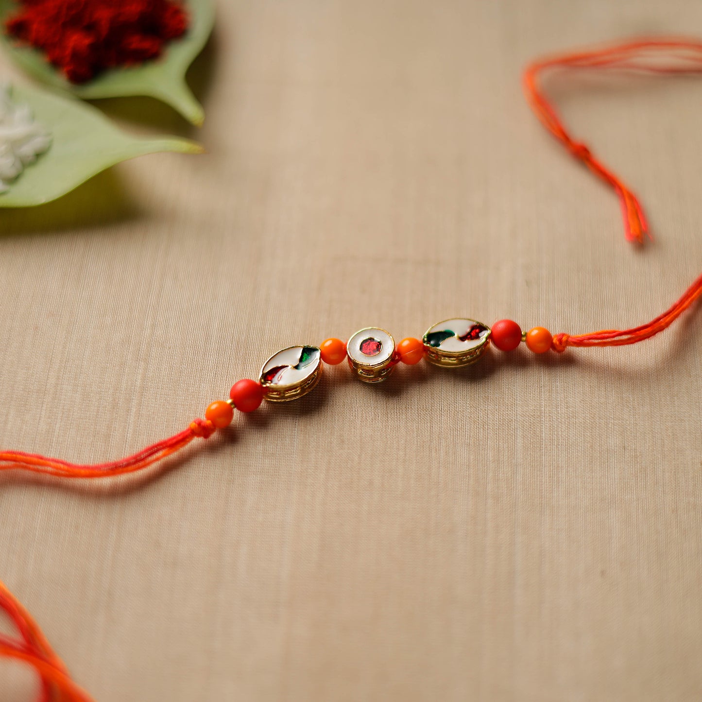 Beadwork Rakhi