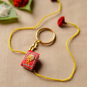 Buy Hand Embroidered Felt Work Bal krishna Rakhi 149 Online at iTokri.com