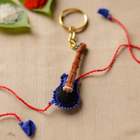 Hand Embroidered Felt Work Guitar Kids Rakhi