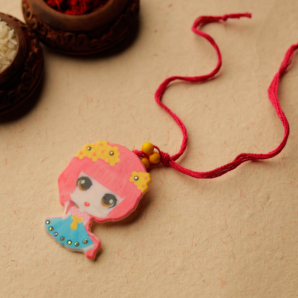 Cute Girl - Handmade Lumba Rakhi 110