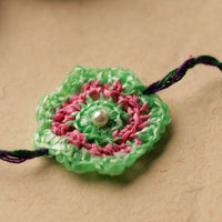 Handmade Upcycled Weave Rakhi by Khamir 05