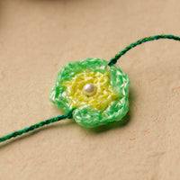 Handmade Upcycled Weave Rakhi by Khamir 09