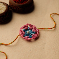 Handmade Upcycled Weave Rakhi by Khamir 29