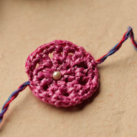 Handmade Upcycled Weave Rakhi by Khamir 33