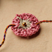 Handmade Upcycled Weave Rakhi by Khamir 34