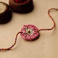 Handmade Upcycled Weave Rakhi by Khamir 34