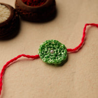 Handmade Upcycled Weave Rakhi by Khamir 40