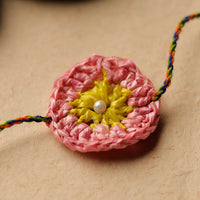 Handmade Upcycled Weave Rakhi by Khamir 42