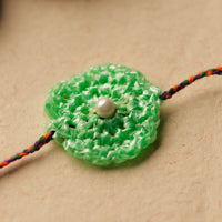 Handmade Upcycled Weave Rakhi by Khamir 46