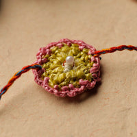 Handmade Upcycled Weave Rakhi by Khamir 54