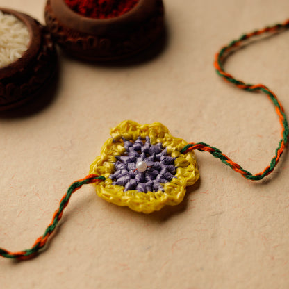 Handmade Upcycled Weave Rakhi by Khamir 75