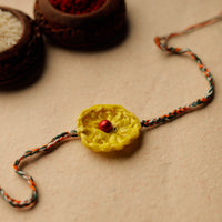 Handmade Upcycled Weave Rakhi by Khamir 77