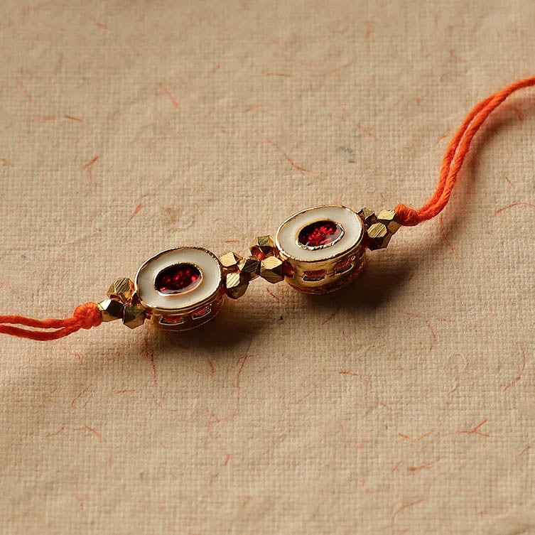 Beadwork Rakhi