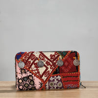 banjara embroidery wallet