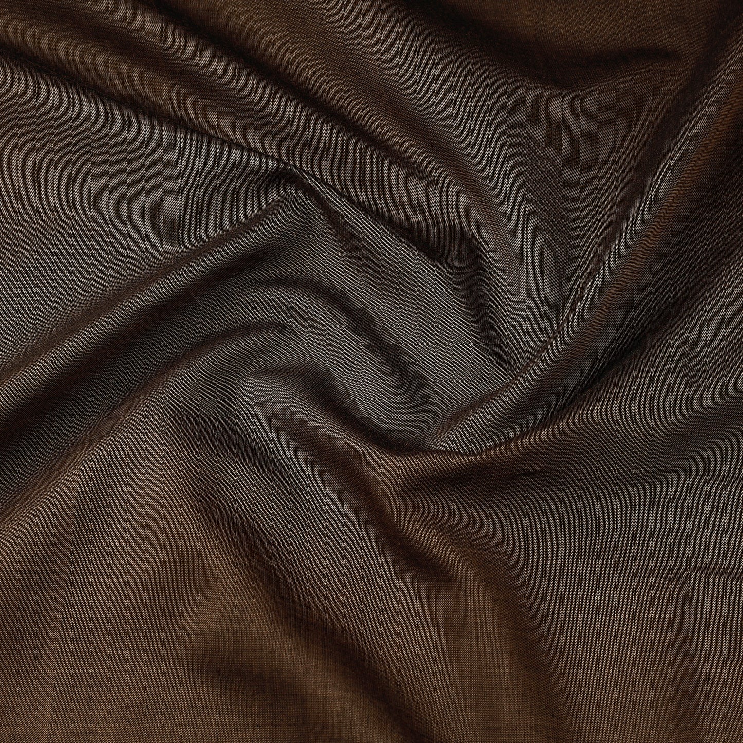 Brown - Maheshwari Cotton Handloom Fabric