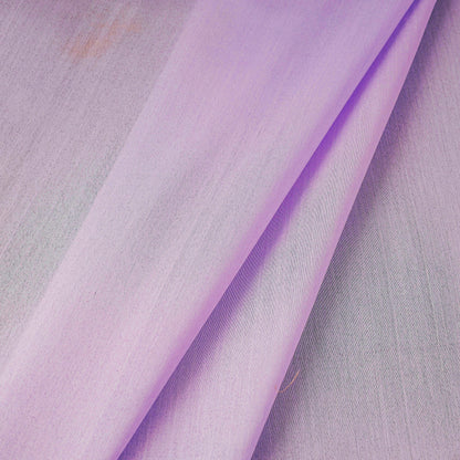 Purple - Maheshwari Silk Cotton Handloom Fabric