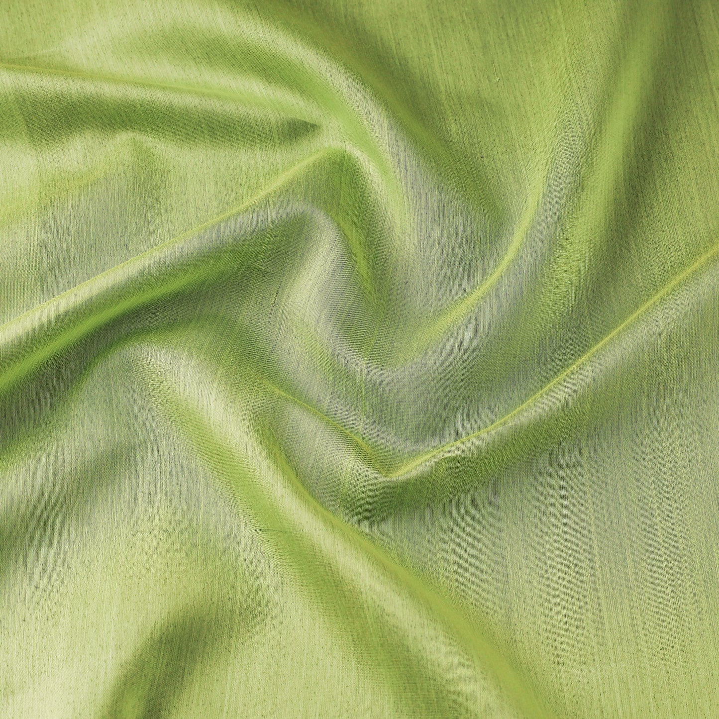 Green - Maheshwari Silk Cotton Handloom Fabric