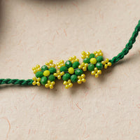 Flower - Handmade Beadwork Rakhi 05