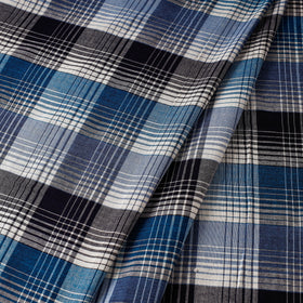 Buy Baragaon Pre Washed Handloom Striped Cotton Fabric Online l iTokri.com