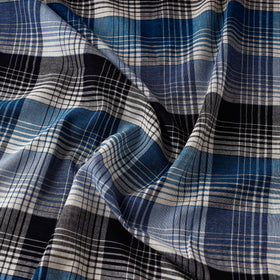 Buy Baragaon Pre Washed Handloom Striped Cotton Fabric Online l iTokri.com