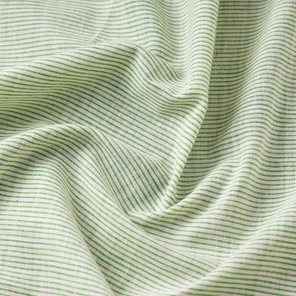 Baragaon Pre Washed Handloom Striped Cotton Fabric