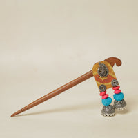 Divya GS Beadwork Wooden Handmade Juda Stick