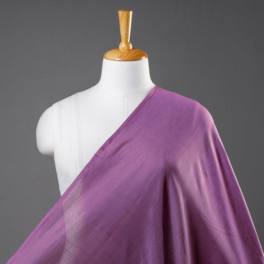 Purple - Maheshwari Cotton Handloom Fabric