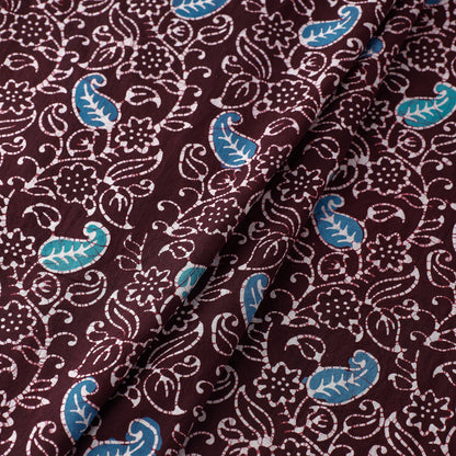 Brown - Indonesian Style Batik Printed Cotton Fabric