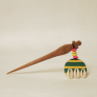 Sophia Shell & Beadwork Wooden Handmade Juda Stick