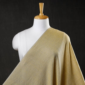 Buy Baragaon Pre Washed Handloom Striped Cotton Fabric Online l iTokri.com