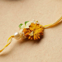 Handmade Paper Flower Rakhi 05