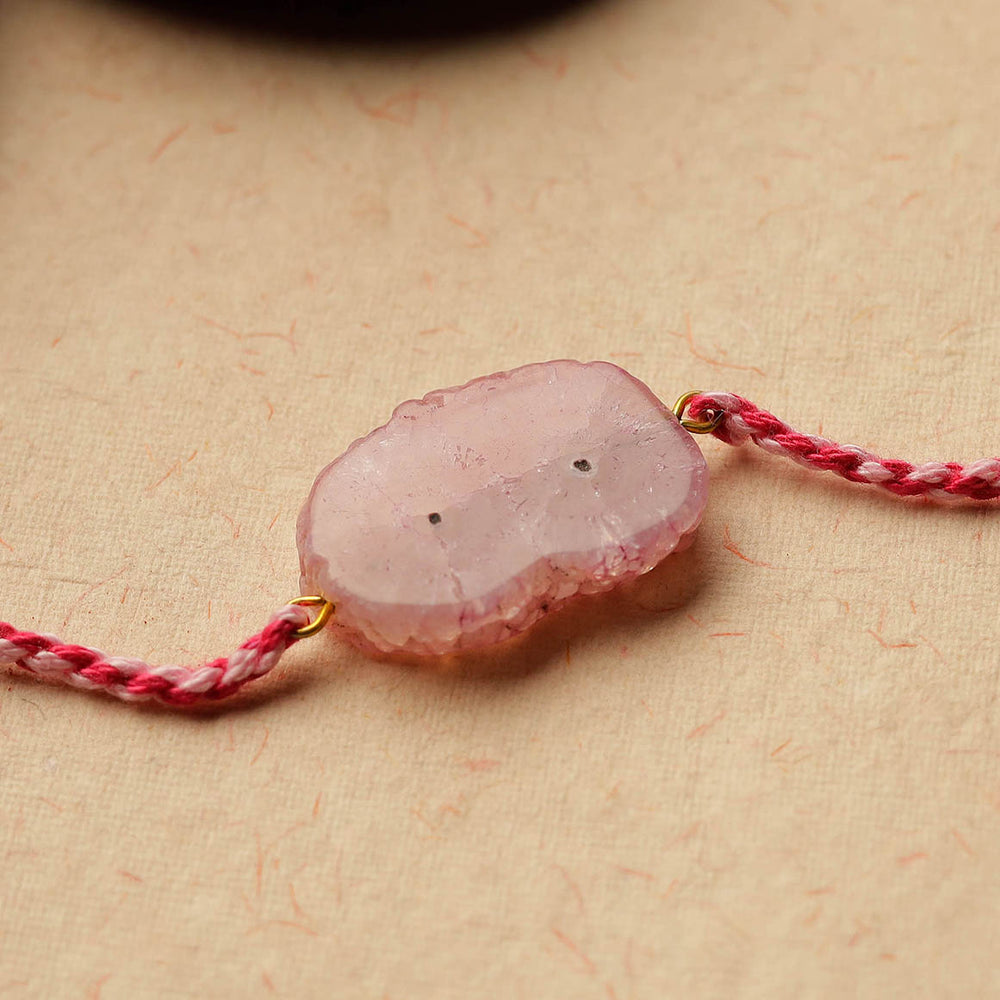 Handmade Natural Agate Stone Rakhi 20