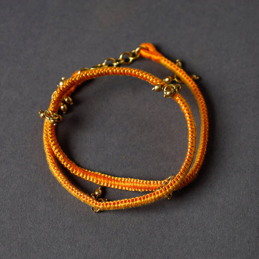 Handcrafted Threadwork Adjustable Bracelet by Miharu