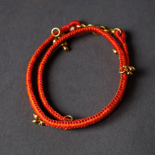 Handcrafted Threadwork Adjustable Bracelet by Miharu