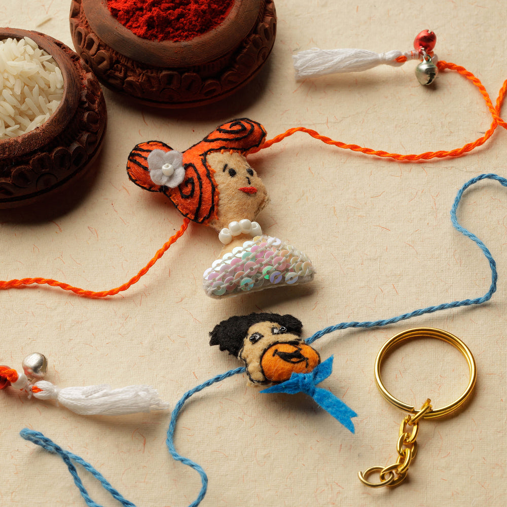 Felt Rakhi 