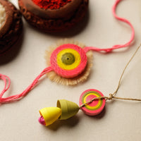 Handmade Paper Quilling Rakhi & Lumba Set