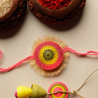 Handmade Paper Quilling Rakhi & Lumba Set