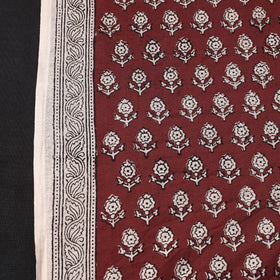 Chanderi Silk Handloom Bagh Block Print Fabric