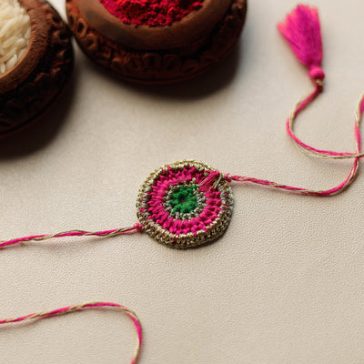 crochet rakhi 