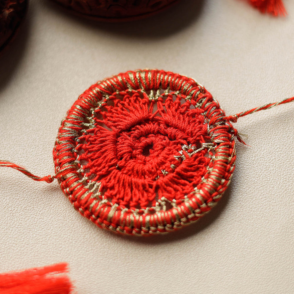 crochet rakhi