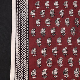 Buy Bagh Hand Block Printed Chanderi Silk Handloom Fabric Online at iTokri.com