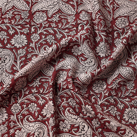  Bagh Hand Block Printed Chanderi Silk Handloom Fabric 