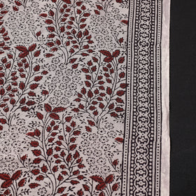 Buy Bagh Hand Block Printed Chanderi Silk Handloom Fabric Online at iTokri.com