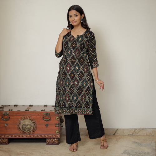 Bandhani Kurta Set 