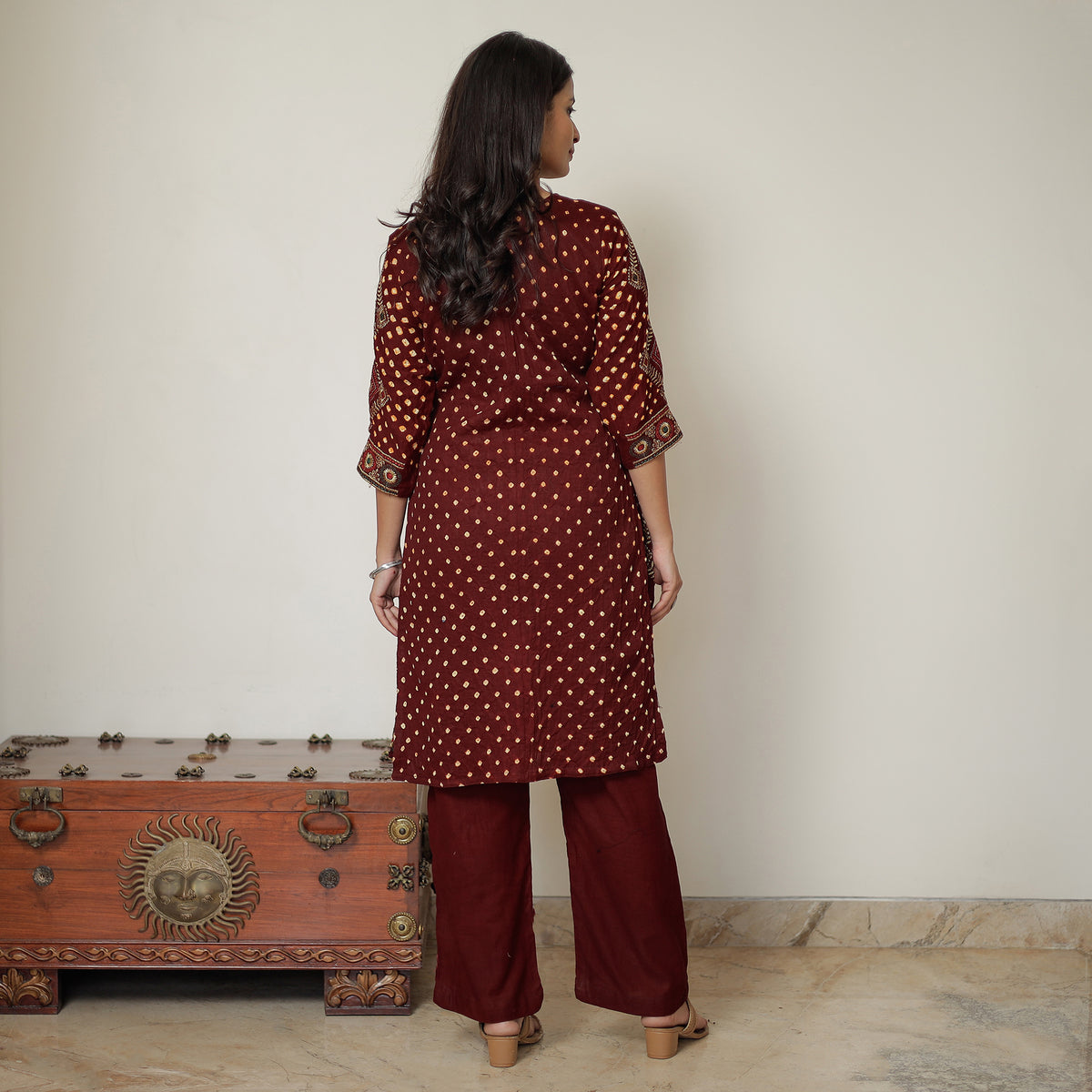 Bandhani Kurta Set 