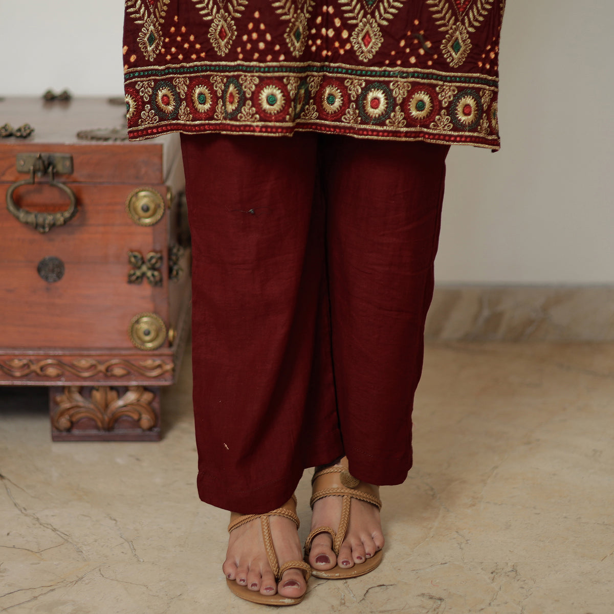 Bandhani Kurta Set 