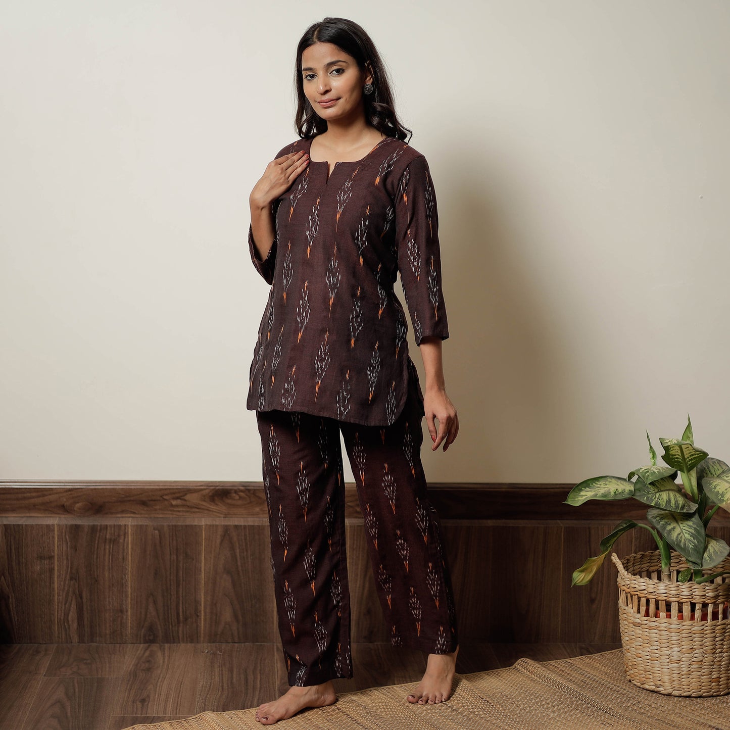 Cotton Night Suit 