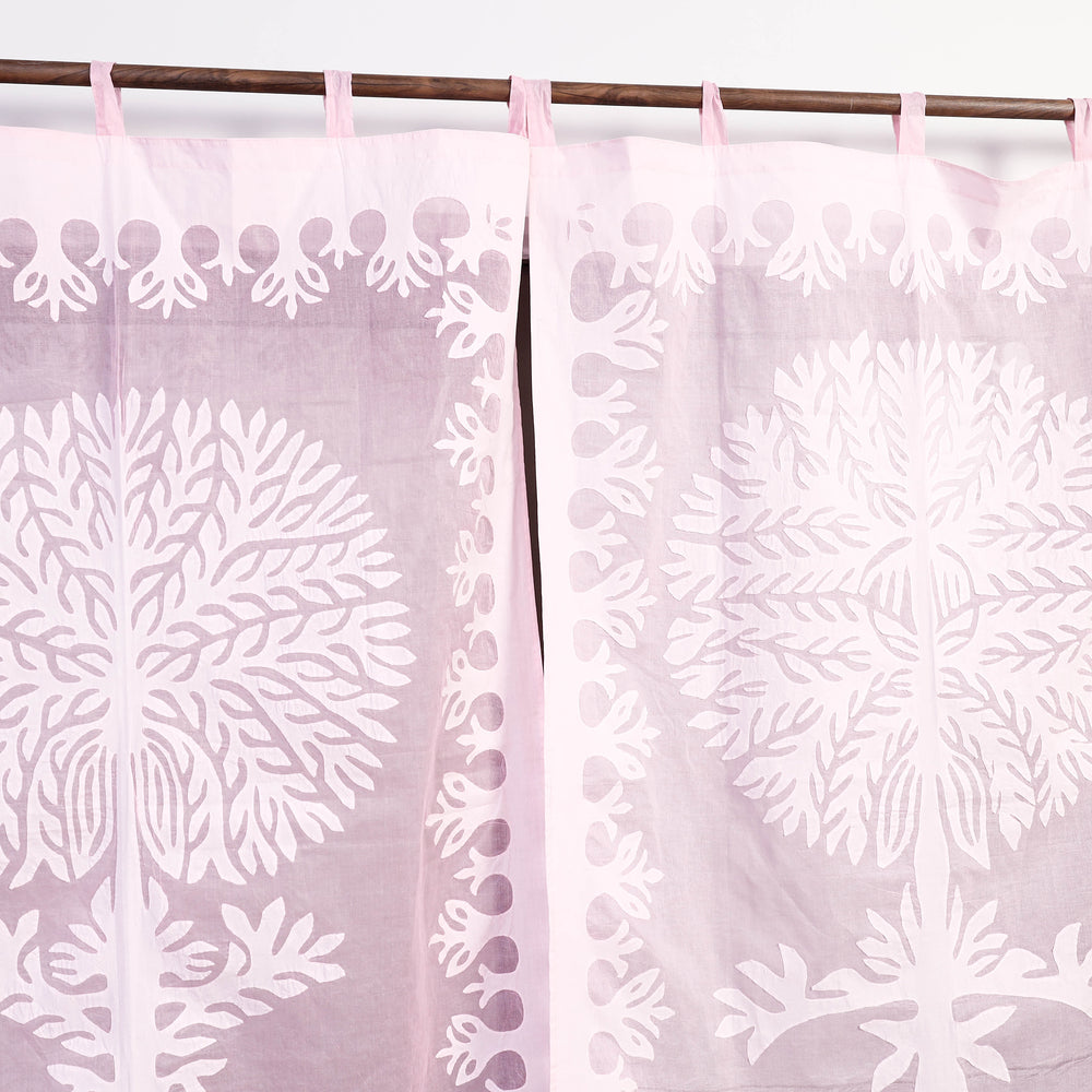 Applique Cutwork Window Curtain