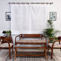 Applique Cutwork Window Curtain