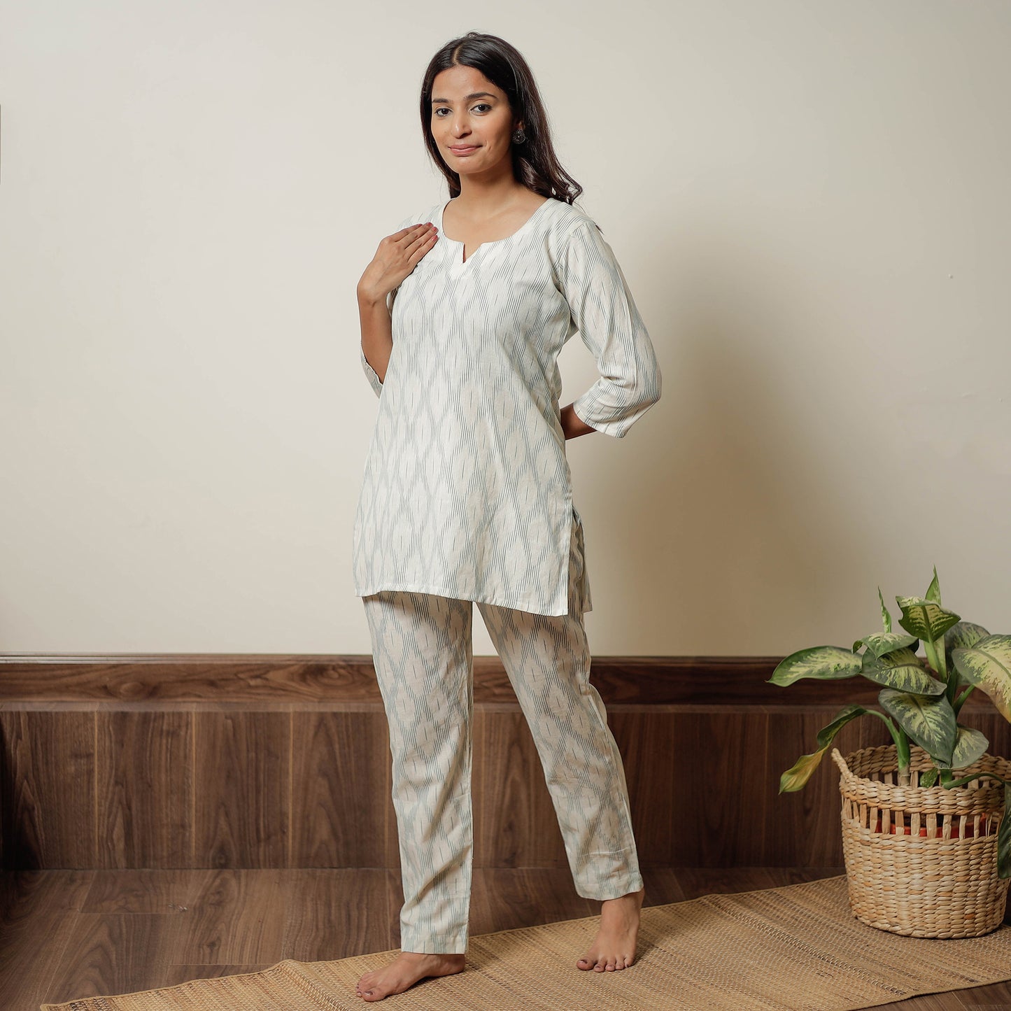 Cotton Night Suit 